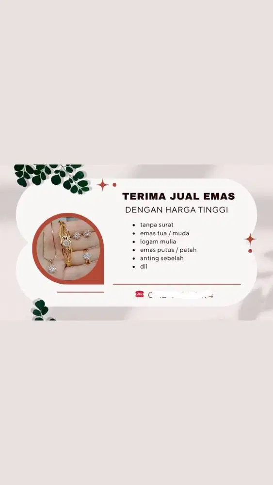terima jual beli emas