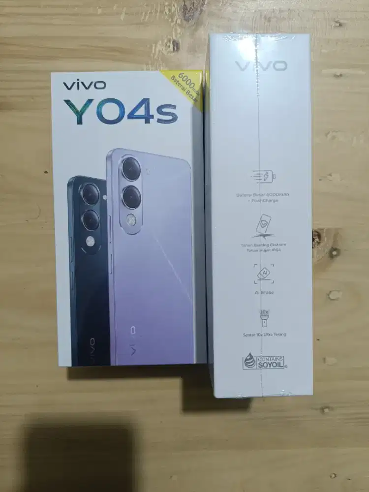 Vivo Y04s 4/64gb Baru Garansi Resmi