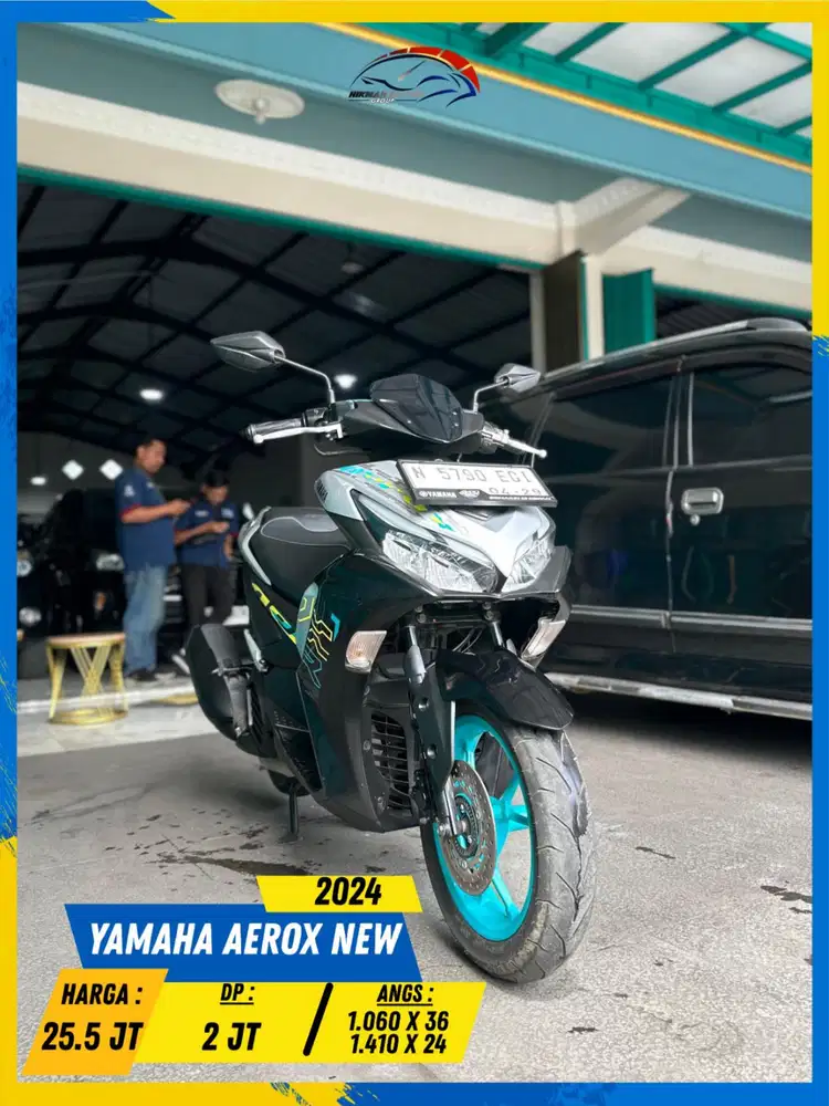 YAMAHA AEROX NEW 2024 GASS POLL MASZEEHH HIKMAH MOTOR KEPUH MALANG
