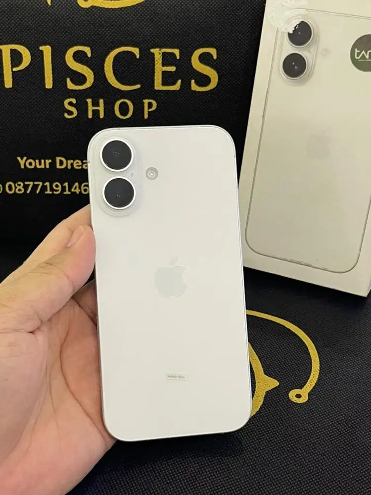 IPHONE 16 128 IBOX BH100 MULUS FULSET ISTIMEWA