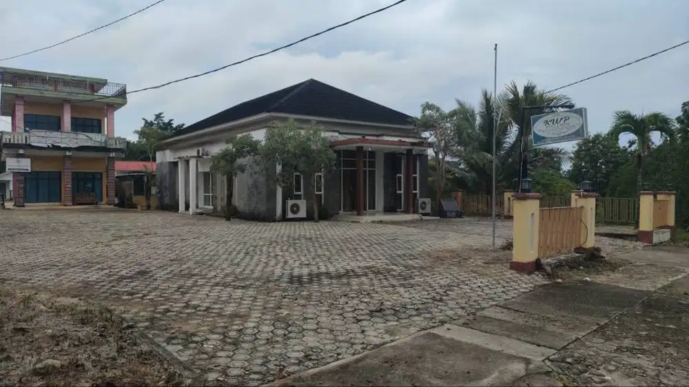 Dijual tanah plus bangunan kantor ,gedung pertemuan Dan kamar hotel