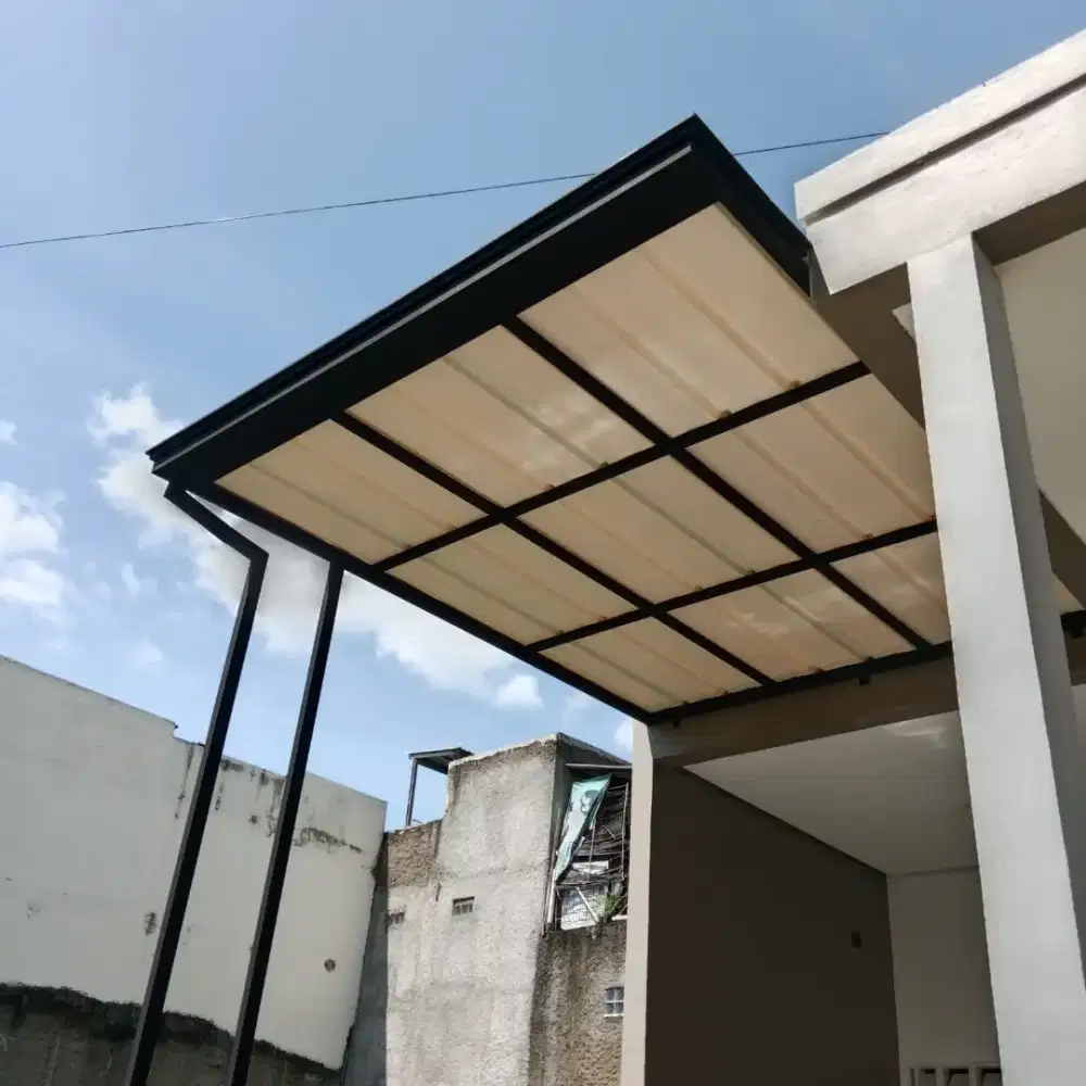 Kanopi atap minimalis