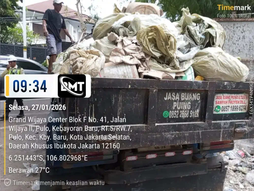 Jasa angkut puing dan pengurugan