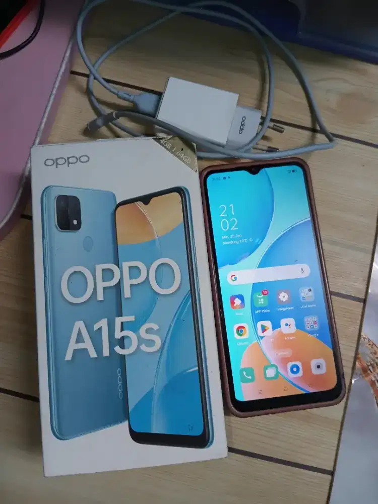 OPPO A15s 4/64GB Second Original | Normal | Lengkap Box | Siap Pakai