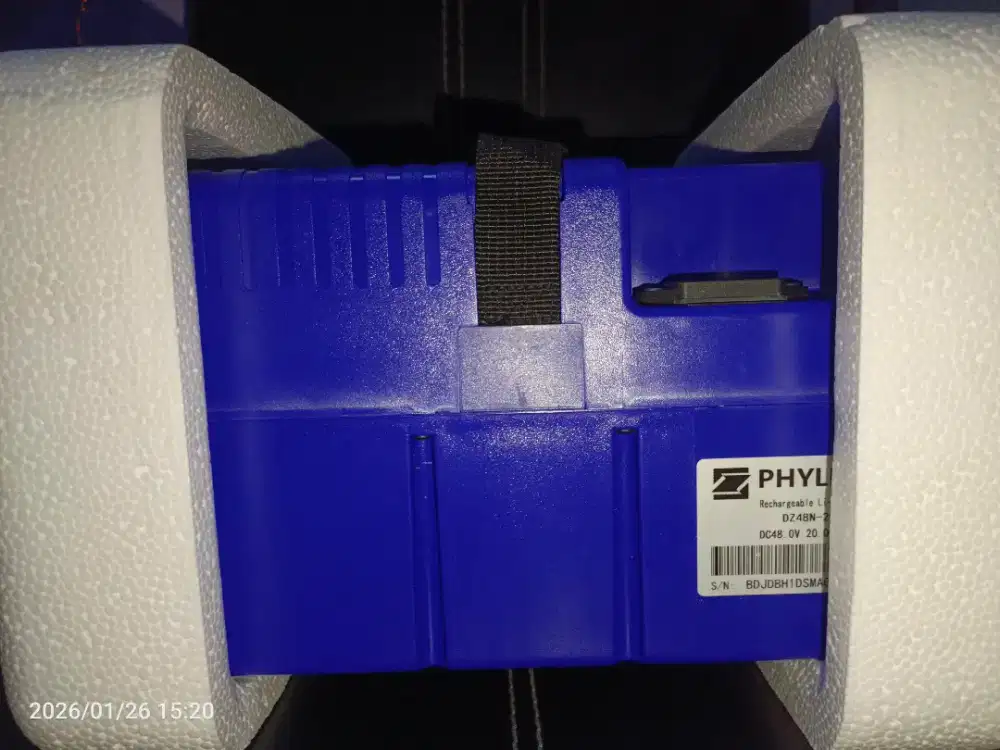 Baterai Phylion 48v 20ah Lithium - model tidur