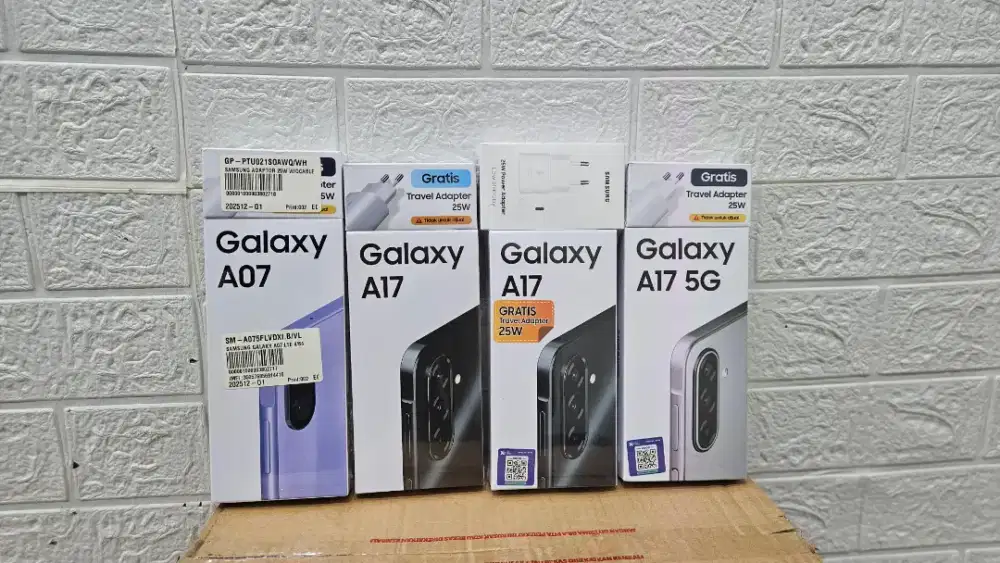 Samsung Galaxy A07-A17 LTE-A17 5G SEIN/Resmi l segel/New