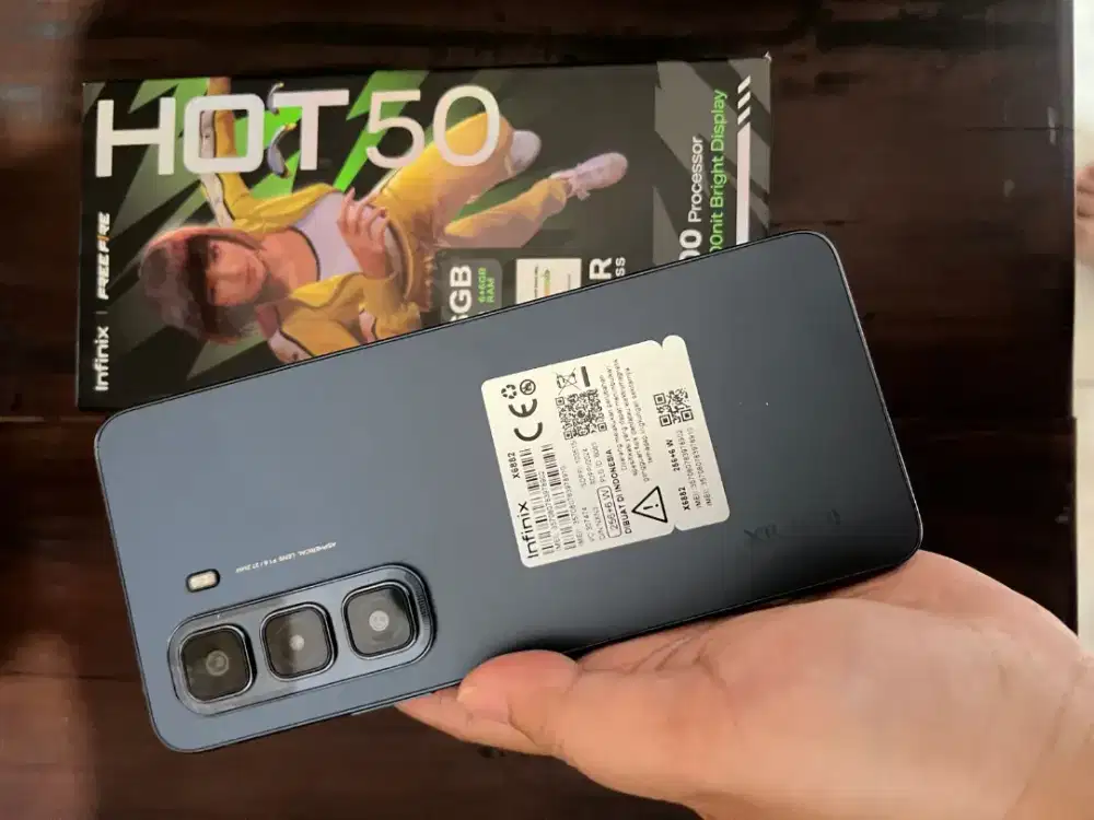 Jual hp infinix hot 50, mulus pisan...
