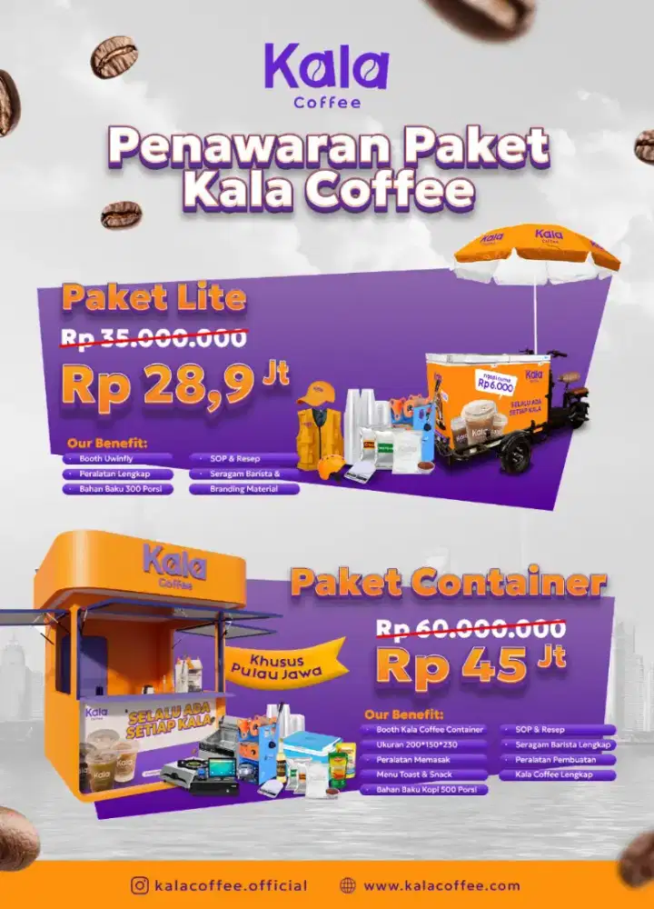 JUAL PAKET KEMITRAAN KOPI KELILING