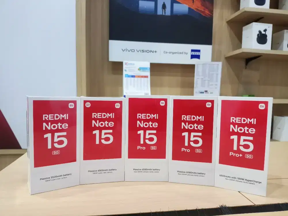 XIAOMI REDMI NOTE 15, KREDIT SYARAT KTP SAJA