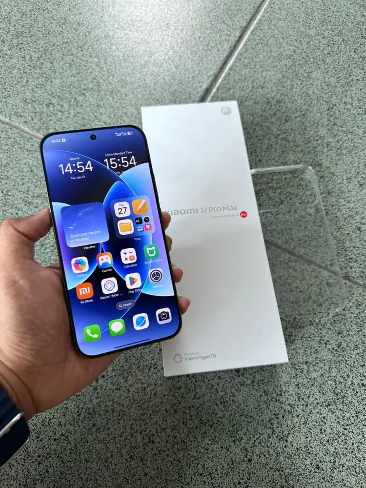 Xiaomi 17 Promax ram 16 GB Internal 1TB Fullset. All operator