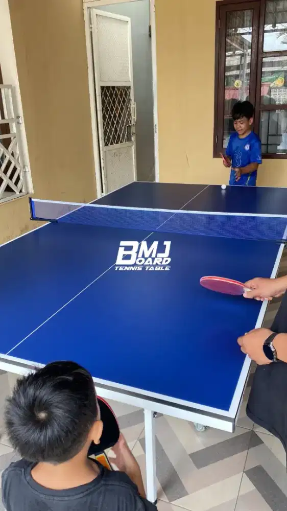(Baru) TENIS MEJA PINGPONG PAKET LENGKAP