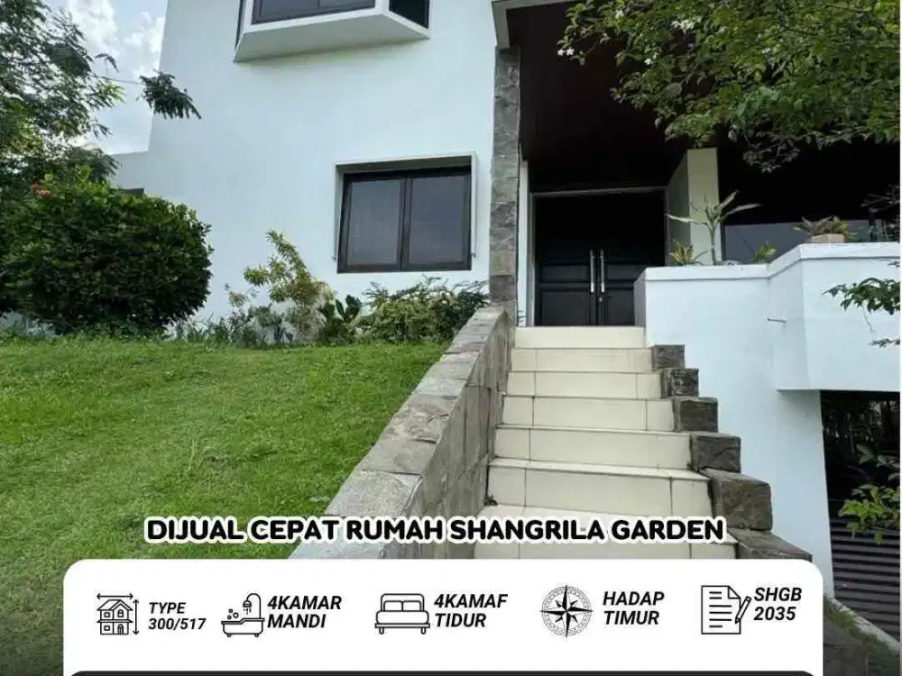 Dijual Rumah Shangrila Garden Sekupang