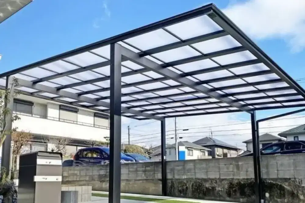 Kanopi atap solarplat