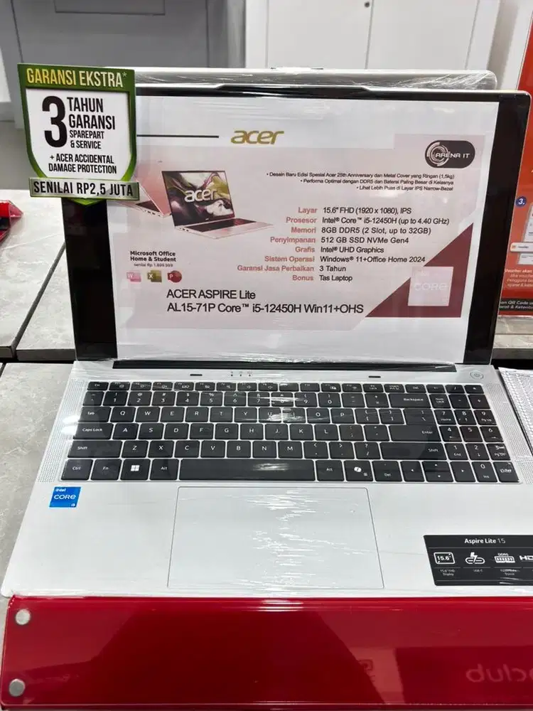 Dijual Acer Aspire Lite