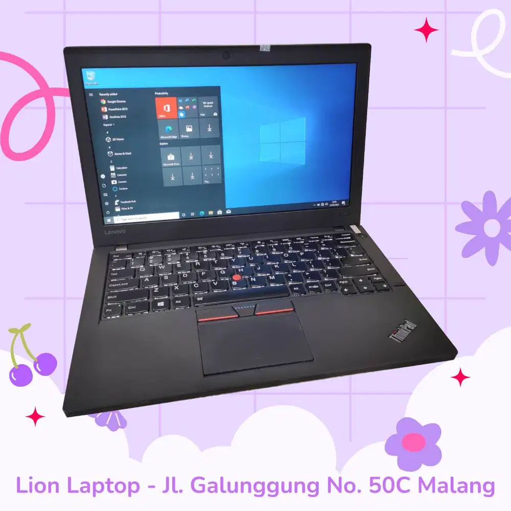 RAM 8GB SSD 256GB Core i5 2 Jutaan Lenovo Thinkpad X260 [27|01]