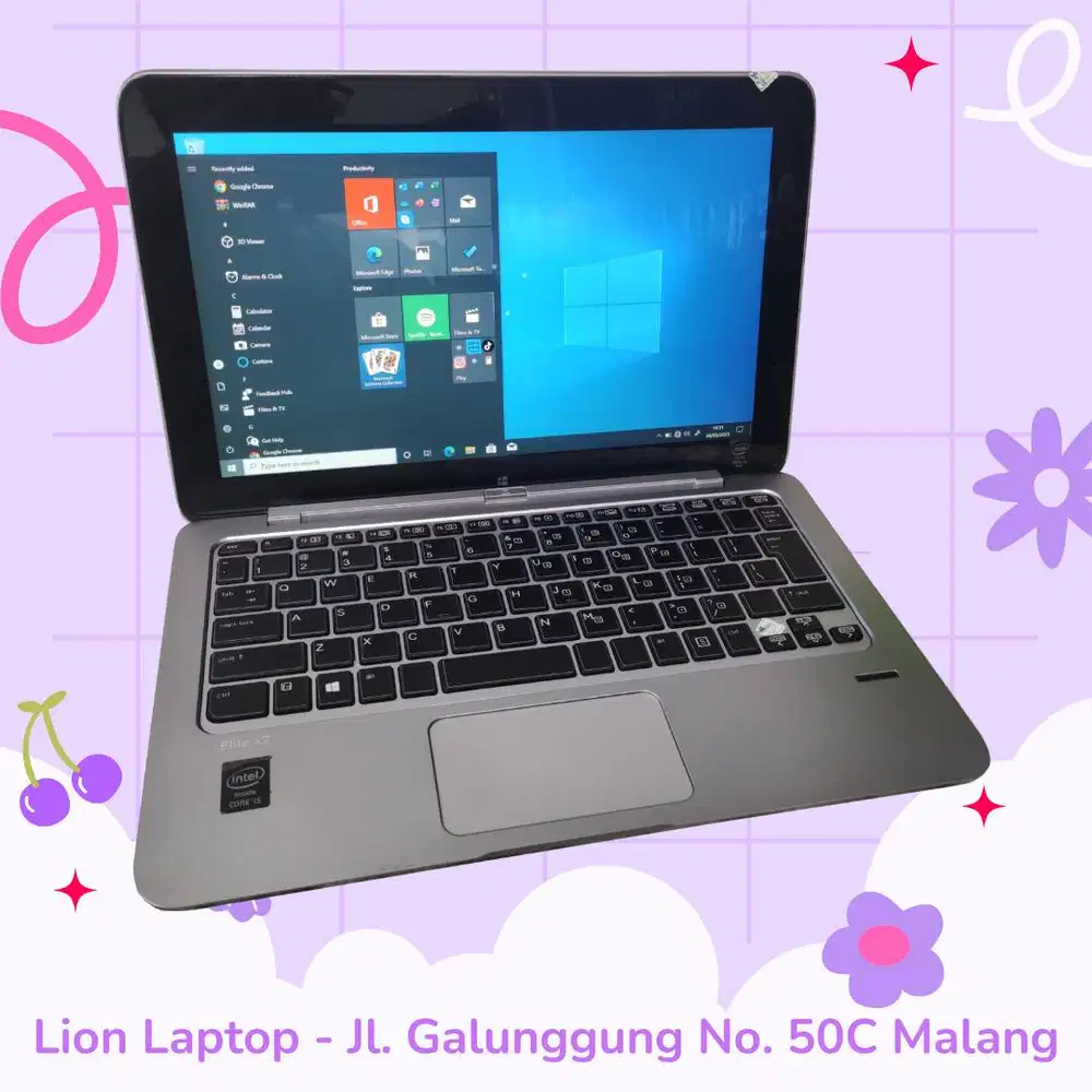 RAM 8GB SSD 256GB Touchscreen HP Elite X2 1011 G1 Tablet [27|01]