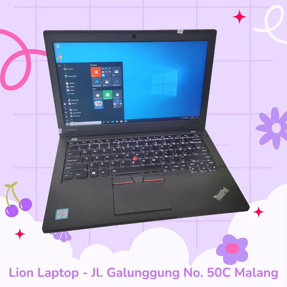 RAM 8GB SSD 256GB Core i7 DDR4 Lenovo Thinkpad X260 [27|01]