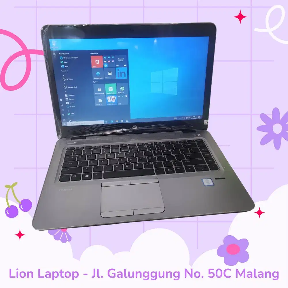 Core i5 RAM 8GB Murah SSD 258GB HP Elitebook 840 G3 [27|01]