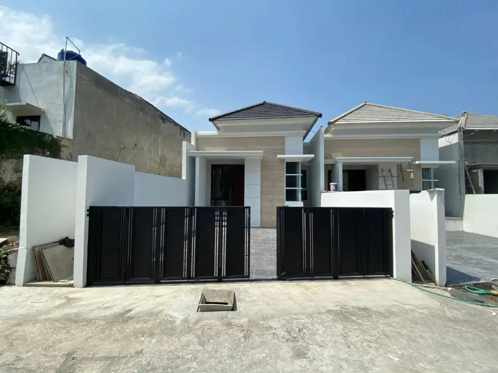 Rumah Proses Bangun Akses Cepat Ke Jalan Kaliurang Km 10 Sleman