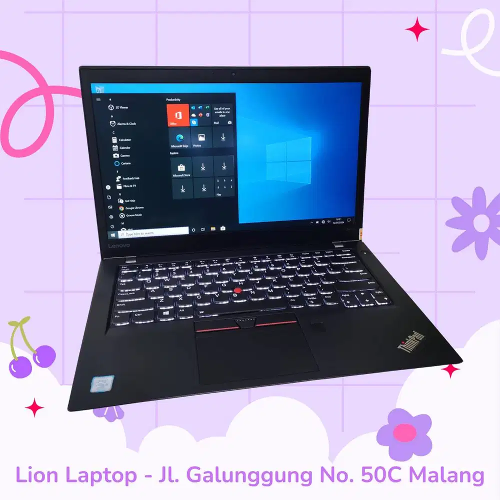 Core i5 Gen 7 RAM 8GB SLIM TOUCHSCREEN Lenovo Thinkpad T470s [27|01]