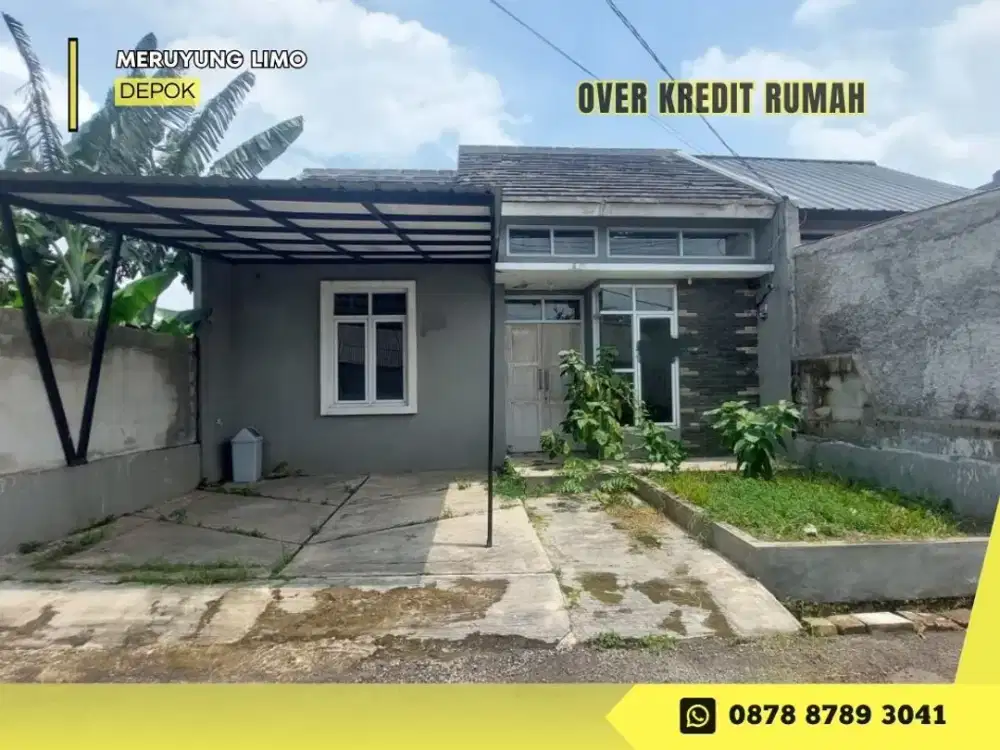 Jual Over Kredit Rmh 93JT di Mutiara Makmur Residence Depok dkt Tol