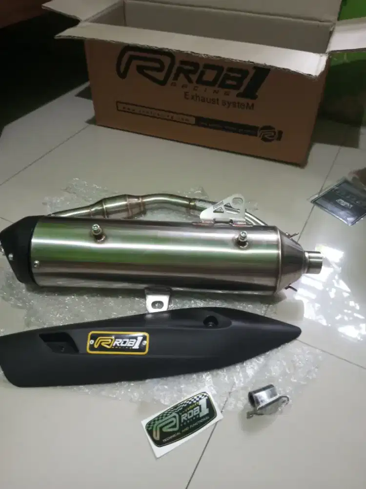 Kenalpot ROB 1 – Suara Ngebass, Tampilan Racing