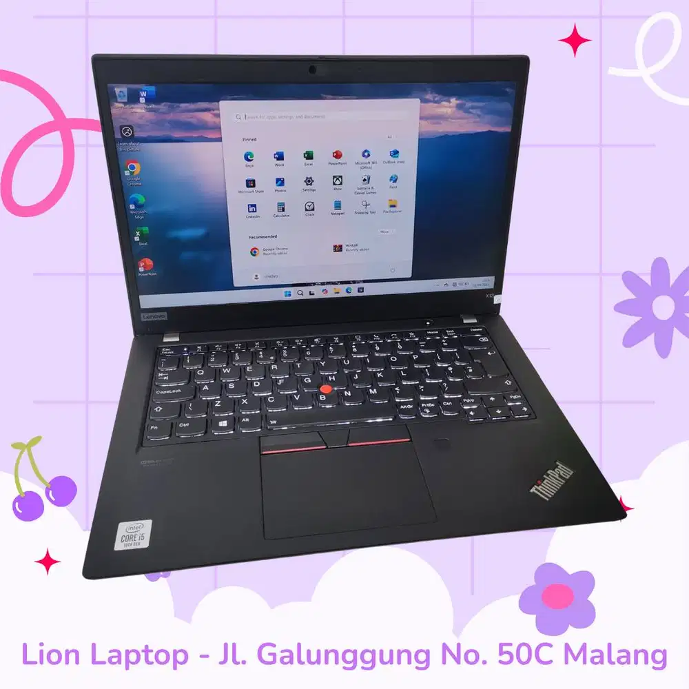 Core i5 Gen 10 slim mulus RAM 8GB SSD 256 Lenovo Thinkpad X13 [27|01]