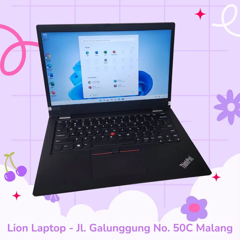 i5 GEN 11 3 JUTAAN RAM 8 SSD 256 Lenovo Thinkpad L13 [27|01]
