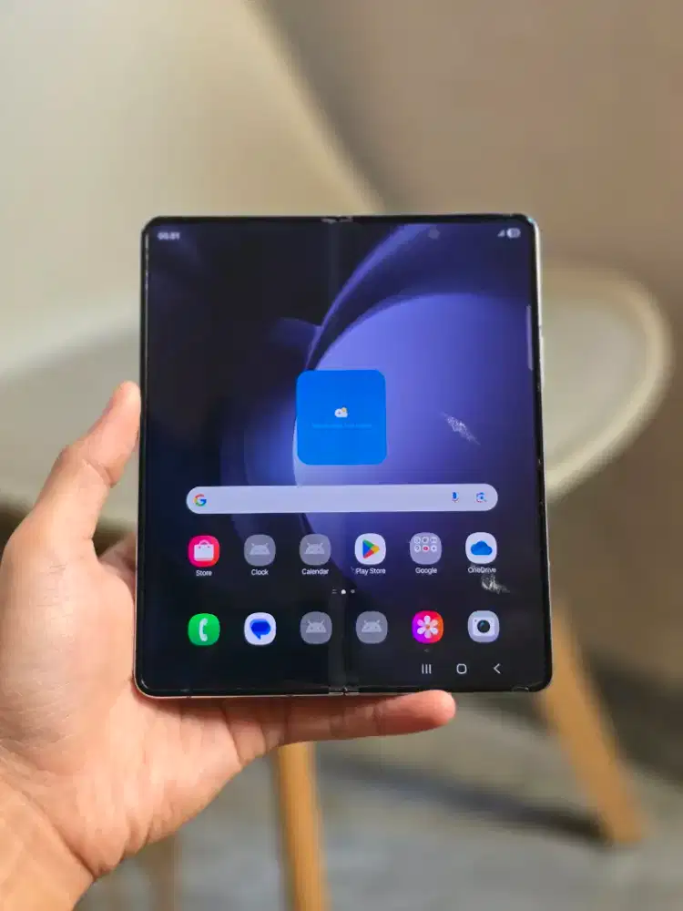 Samsung Z Fold 5 12/512GB Resmi Sein Blue Lengkap