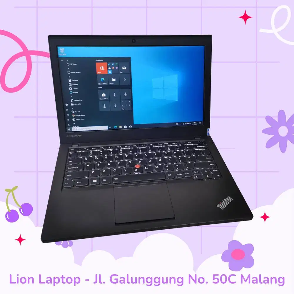 Core i7 RAM 8 Murah SSD 256 Lenovo Thinpad X240 [27|01]