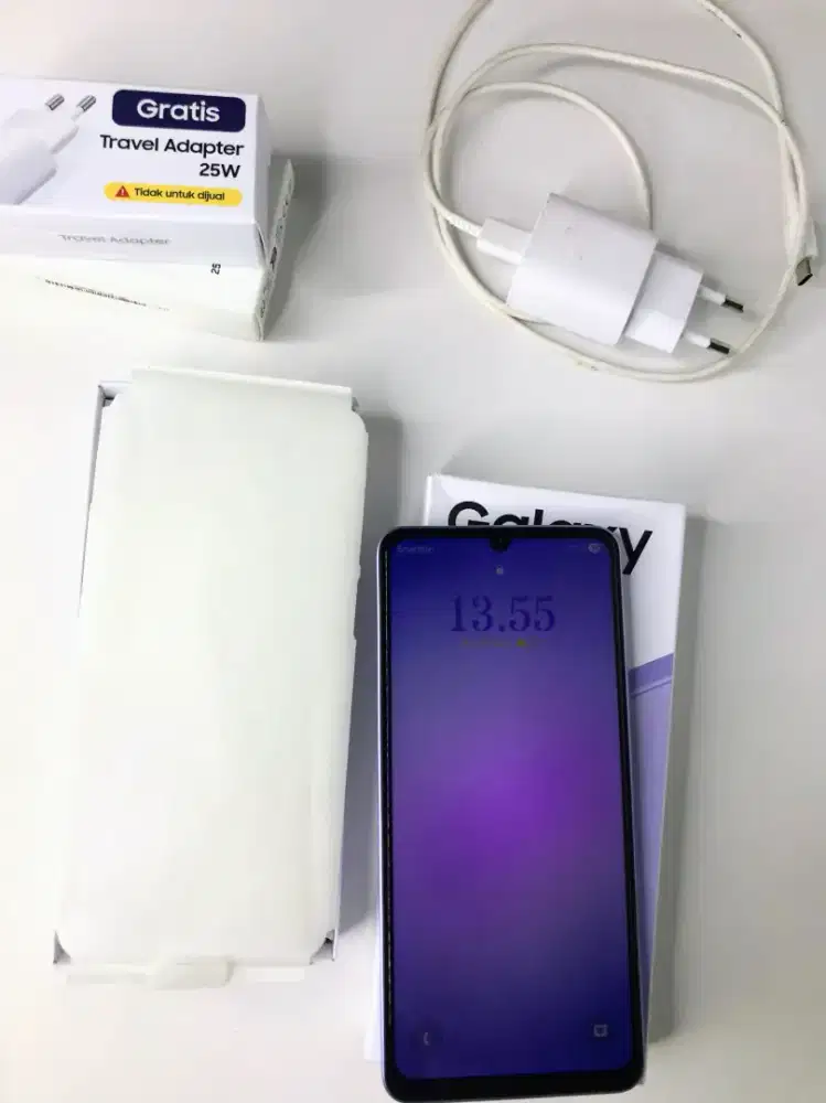 Di jual cepat samsung A07 ram 4/64 ( second fullset ori )