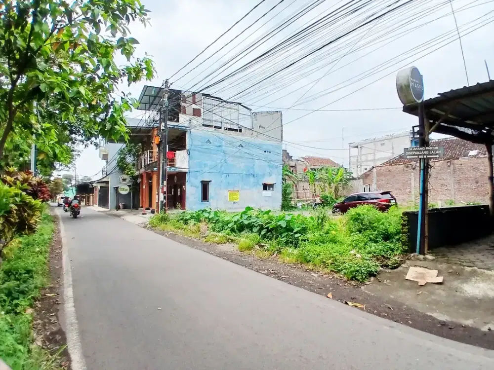 Tanah Murah Jalan Poros Merjosari Untuk Usaha Rumah Kost Malang