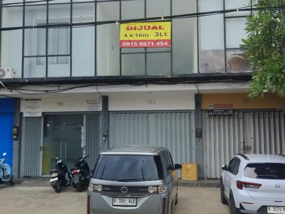 Dijual Ruko 3 Lantai di Kembangan Uk.4x16m2 Harga bisa Nego