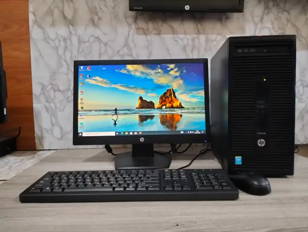 Paket Komputer HP Intel Core i5 Gen4, Ram 8GB