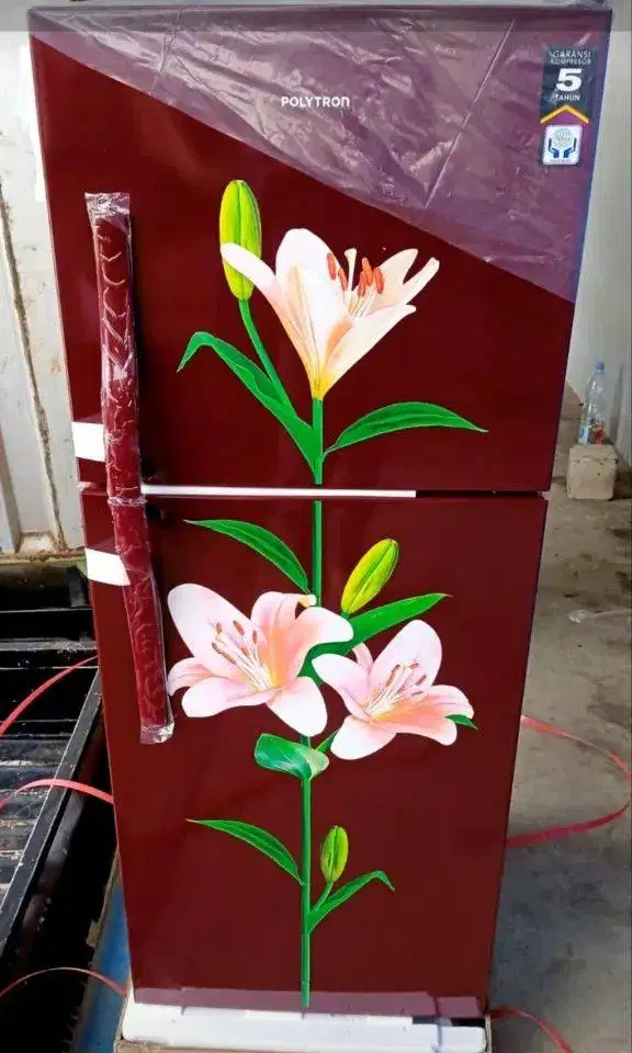 KULKAS 2 PINTU POLYTRON 210L PRB217PR