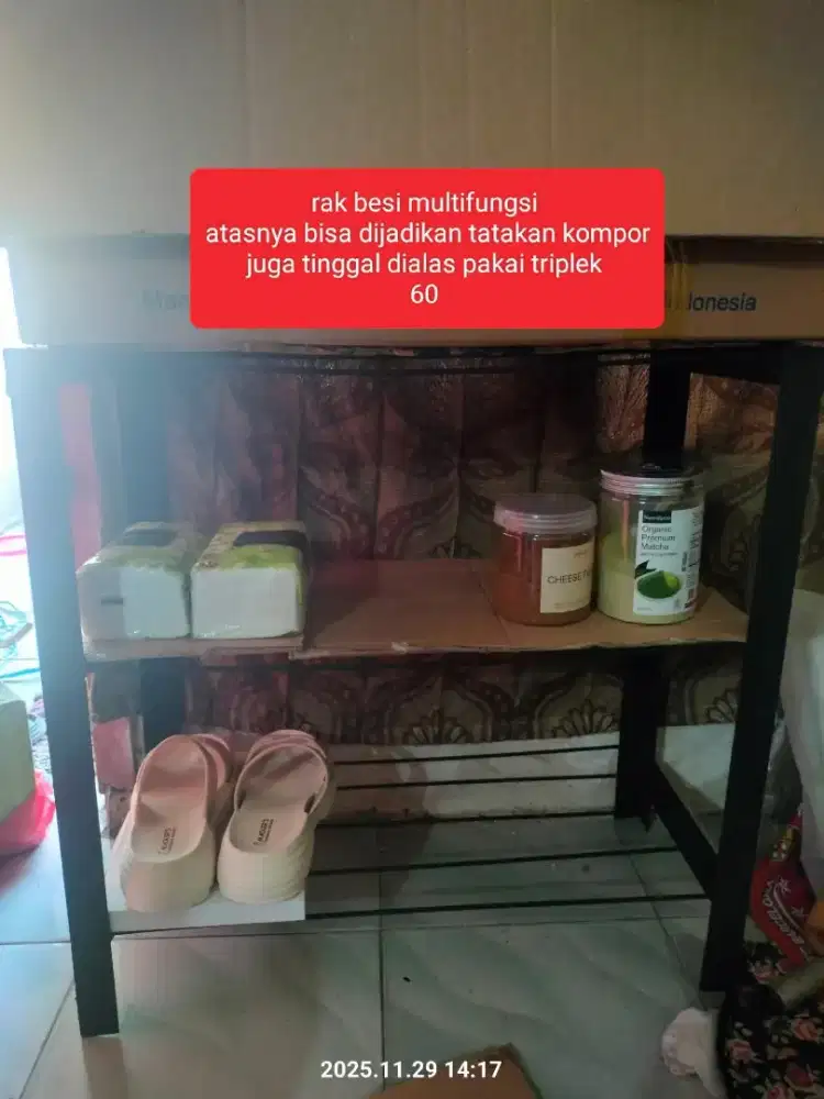 Rak besi multifungsi