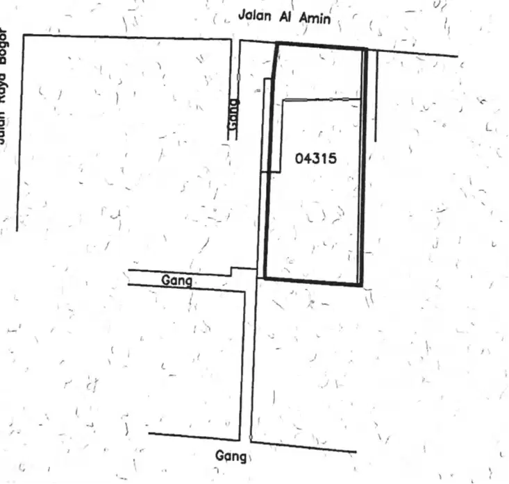 DIJUAL TANAH - 850m2 - sebelah Kramat Jati Plaza