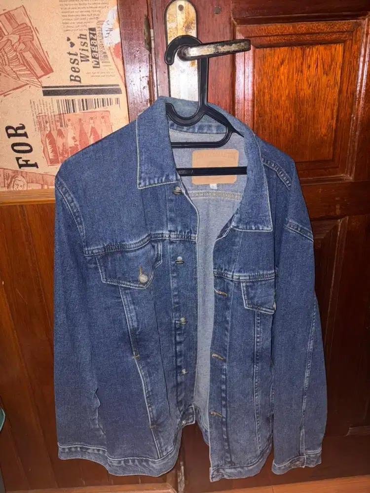 Jaket jeans size L