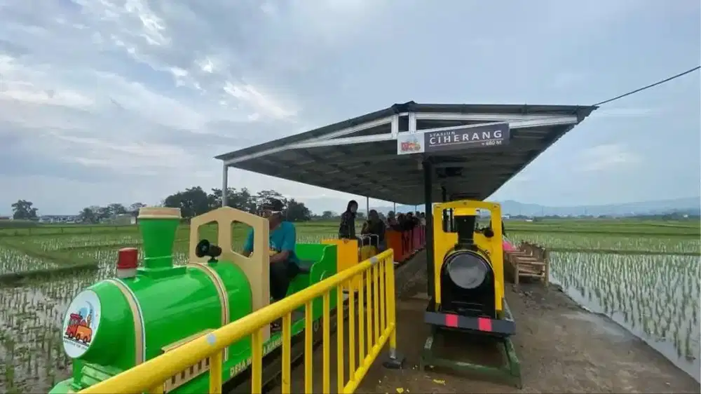 Jual odong kereta sawah mesin motor