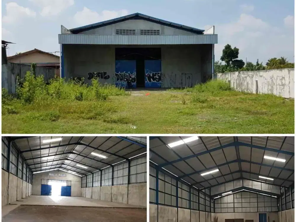 Di sewakan gudang luas dan besar daerah piyungan Prambanan