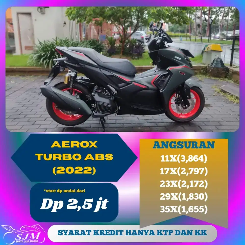 YAMAHA AEROX TURBO ABS 2025 MESIN HALUS