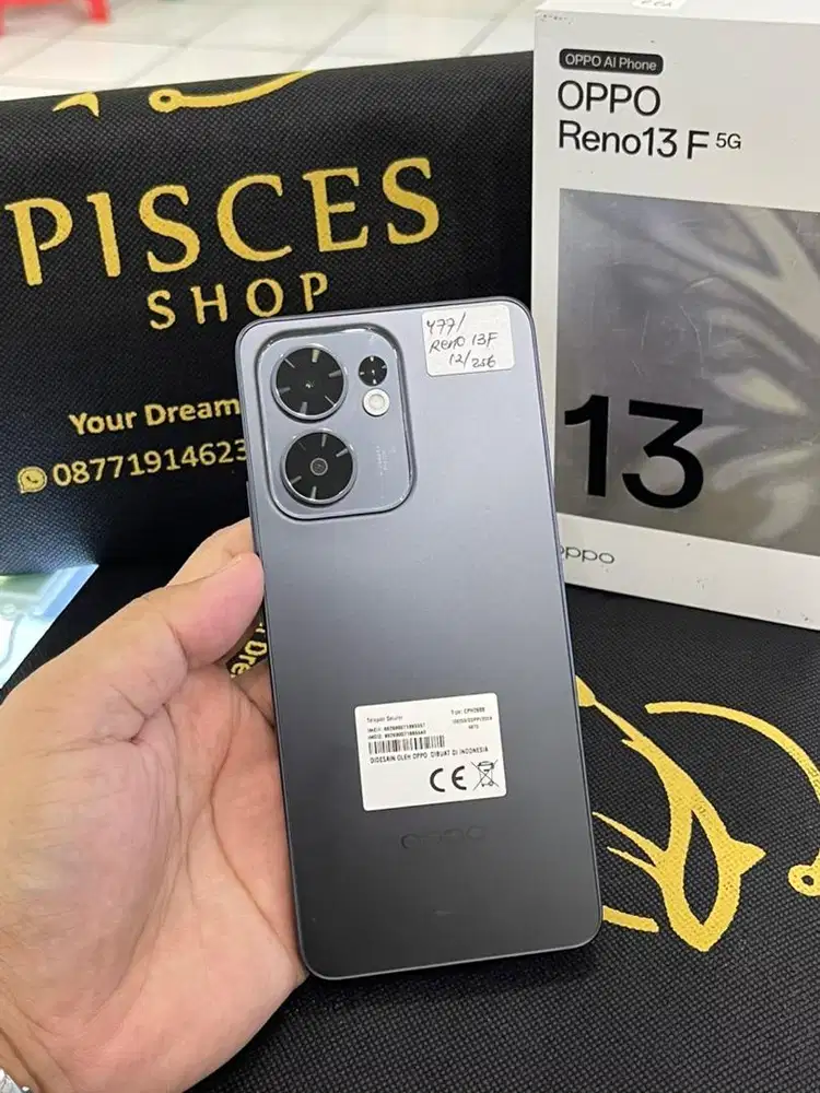 OPPO RENO 13F 5G RAM 12/256 RESMI FULSET MULUS