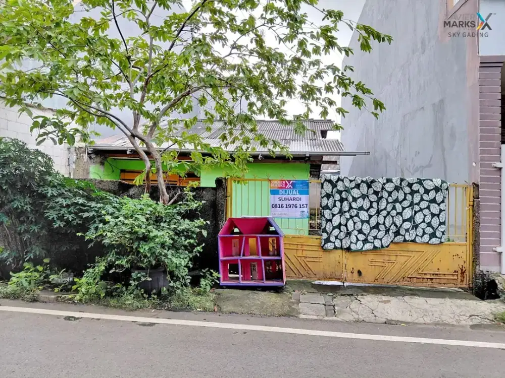 Rumah Hitung Tanah Dijual di Komplek Bea Cukai Sukapura Jakarta Utara