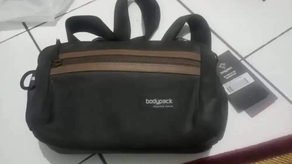 Body pack tas camera,kondisi baru,jual 200k