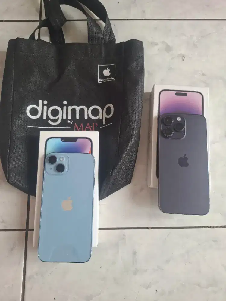 TERMURAH Iphone 14 plus 128GB digimap fullset iphone 14 promax 128gb