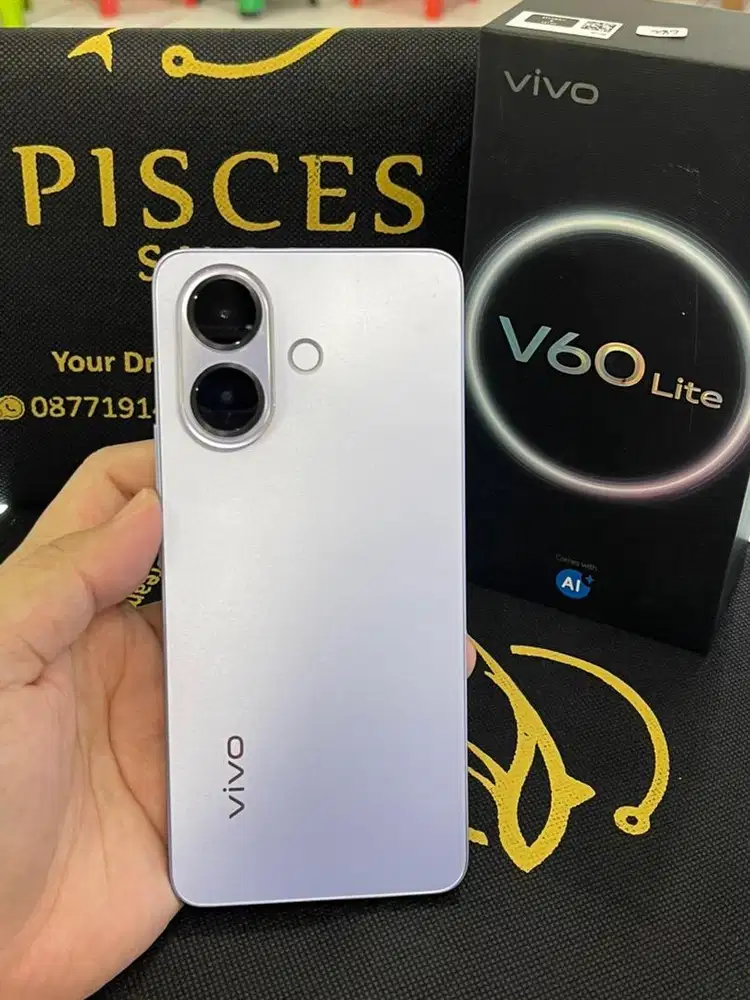 VIVO V60 LITE RAM 8/256 RESMI FULSET MULUS