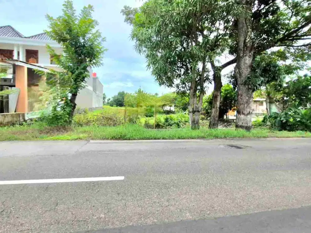 Tanah Zoba Kuning Bisa untuk Perumahan Akses Jl Raya