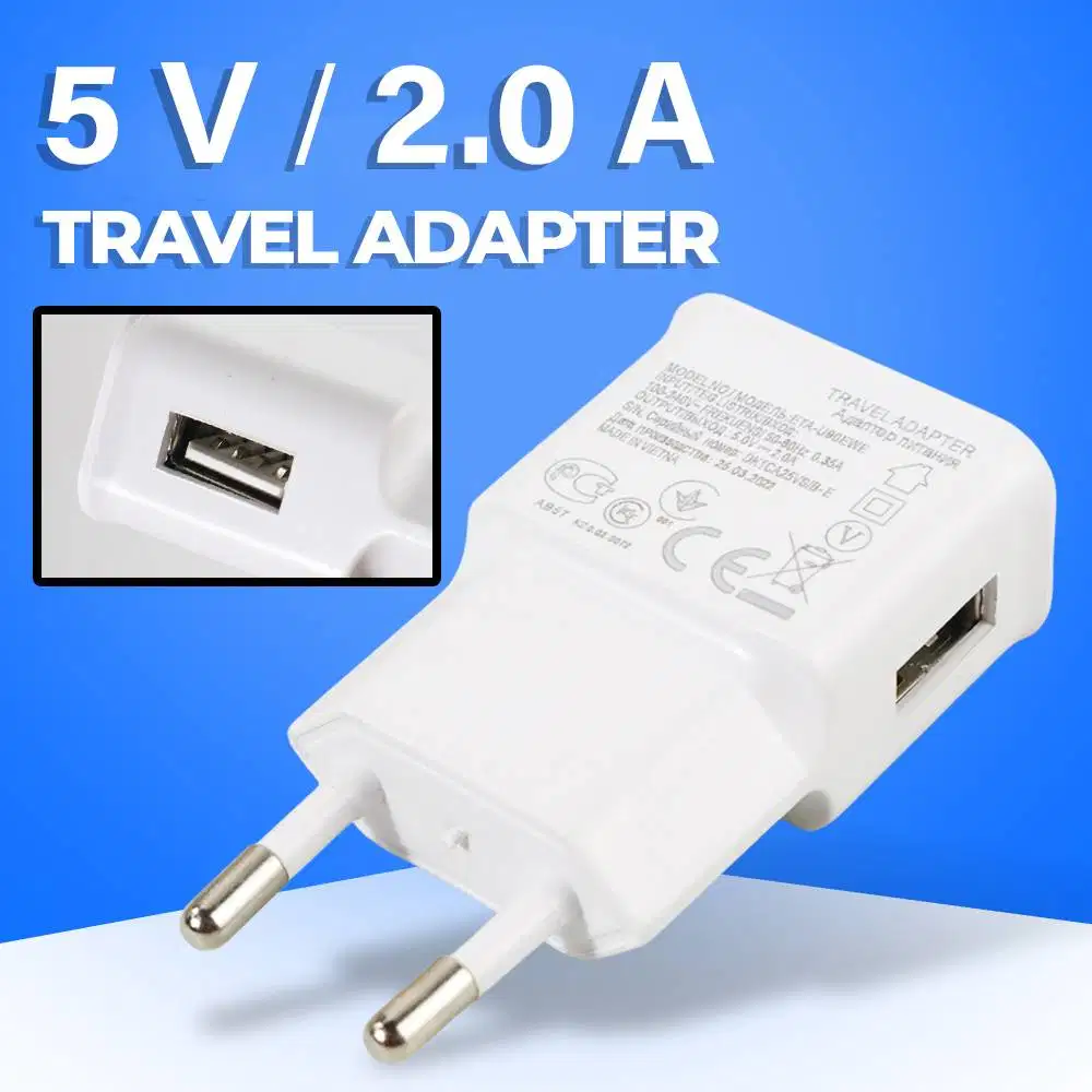 Batok Kepala Charger Samsung OEM 5V 2A 1 Port USB New Loosepack