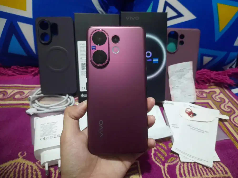 Vivo V60 12/256gb Fullset Original Mulus Nominus Garansi Resmi Panjang