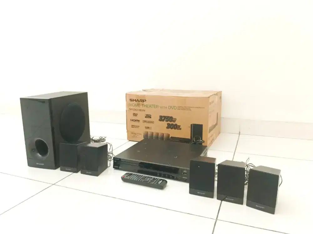 Home Theater SHARP 5.1 Bluetooth External